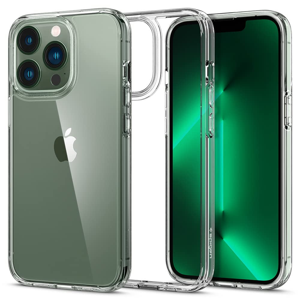 Funda Spigen Ultra Hybrid [tecnología Antiamarilleo] Diseñada Para Iphone 13 Pro (2021) - Transparente