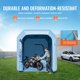 thumbnail image 4 of Cabina de pintura inflable VEVOR de 3 x 2,5 x 2,5 m con ventilador de 550 W, 4 of 9