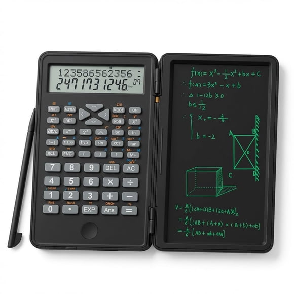 Calculadora científica DPEDUAI de 240 funciones con tablet LCD