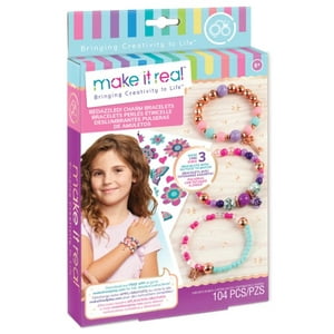 Make It Real - Pulseras Deslumbrantes De Amuletos 104 Piezas