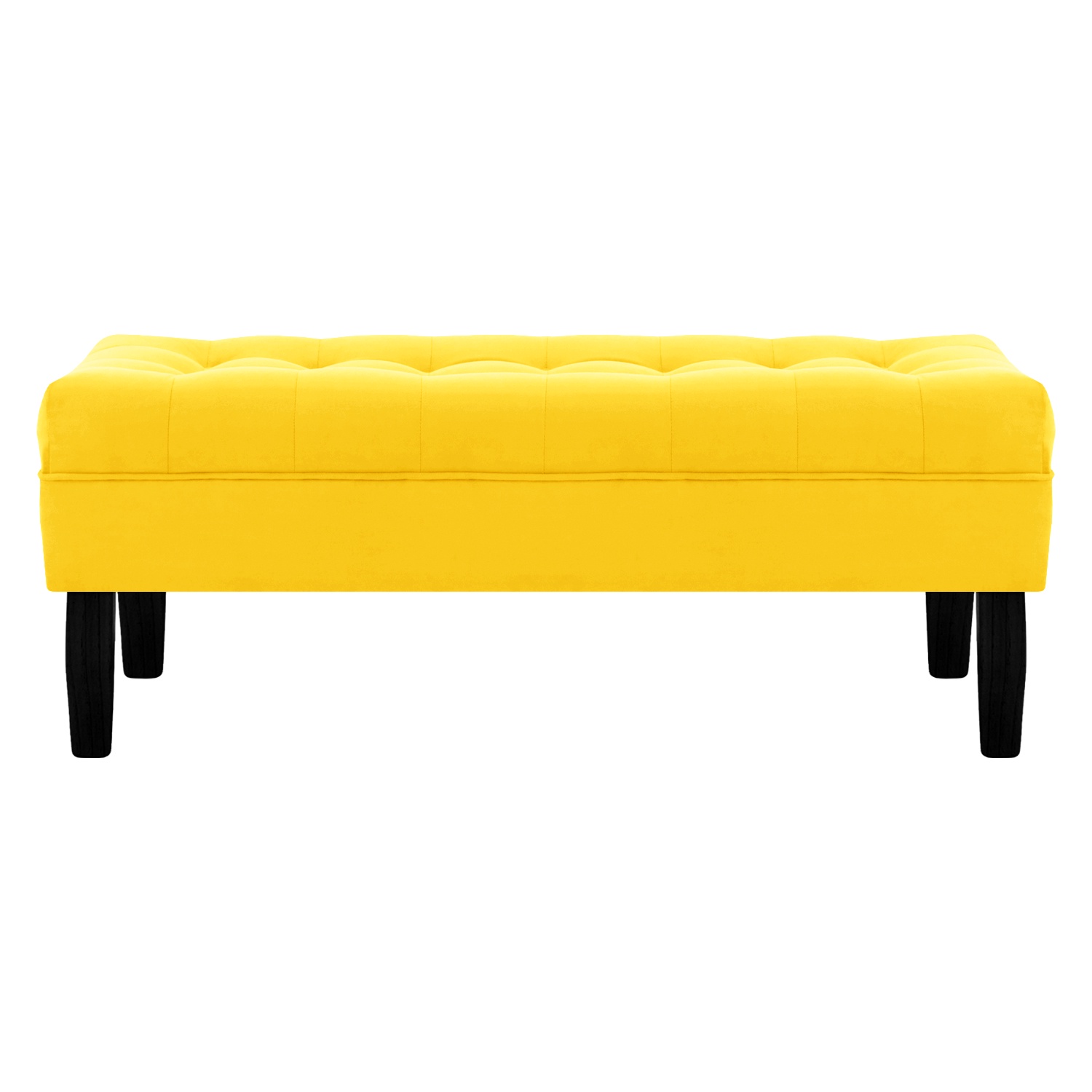 Bodevir - Banqueta Wood 2C Felpa 00 Amarillo