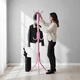 thumbnail image 2 of Perchero De Pie Colgador Ropa Accesorios 175cm Metalico Rosa, 2 of 4