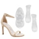 thumbnail image 1 of Plantillas de gel para redistribuir el peso para tacones y sandalias, set de 3 tamaños, 1 of 5