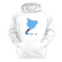 Genérico - Polerón Canguro Genio De La Lámpara Blanco Talla Xl Unisex