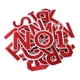 thumbnail image 5 of Parches Termoadhesivos Para Planchar Manualidades DIY Parches De Letras Y Números Para Camisetas Ropa Sombreros Rojo, 5 of 5