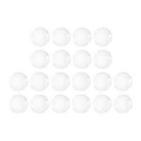 Magideal - 1 Paquete De Azulejos De Cúpula De Cabujones De Cristal Para La Fabricación De Joyas, Cabujones De Cristal Transparente, Regalo De Boda, Parte Trasera 20Mm 20 Piezas
