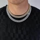 thumbnail image 5 of Cadena de Eslabones Cubanos de Hip Hop Miami Sólida y Gruesa para Hombre, Ancho 12MM Collares de Cadena para Hombre Grandes con Acabado Helado, Collar de Cadena Cubana Extra Brillante, 16-24 Inch -, 5 of 6
