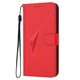 thumbnail image 2 of Funda Cartera Fibra de Carbono para iPhone 16 Pro con Soporte y Cierre Magnético Rojo, 2 of 6