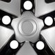 thumbnail image 4 of Tapacubos Hubcaps.com 17" Plateado/Negro - Pack de 4, 4 of 5
