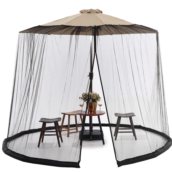 Malla mosquitera universal para sombrilla de patio SONGZHIHAO