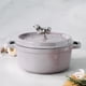 thumbnail image 3 of Perilla STAUB de hierro fundido y acero inoxidable con forma de vaca, 3 of 3