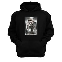 Genérico - Polerón Canguro Don Ramon Negro Talla S Unisex