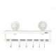 thumbnail image 2 of Repisa De Pared Organizador De Baño Colgante Con Colgadores 1, 2 of 2