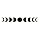 thumbnail image 1 of Decomural Full Moon Moon Phase WS-44122, 1 of 2