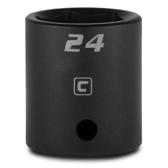 Cubo de impacto Capri Tools 24 mm, tracción 1/2", 6 puntos