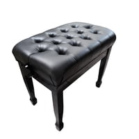 Apextone - Black Silla Piano Super Dlx Ap-5123