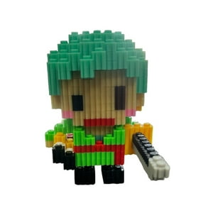 Genérico - Armable 3D Micro Blocks Zoro 10Cm 595 Piezas