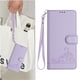 thumbnail image 3 of Funda tipo cartera FOXDOCK para Samsung Galaxy Xcover 5 con soporte, ranuras, RFID, diseño de gato, 3 of 5