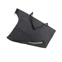 Magideal - Bolsa De Vacío Bolsa De Basura Inferior Con Cremallera Bolsa De Recolección De Polvo Bolsa De Almacenamiento Con Cremallera Bolsa De Vacío De Soplador Negro