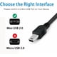 thumbnail image 2 of Cable USB de repuesto para transferencia de datos y carga de 6 pies Canon, 2 of 7