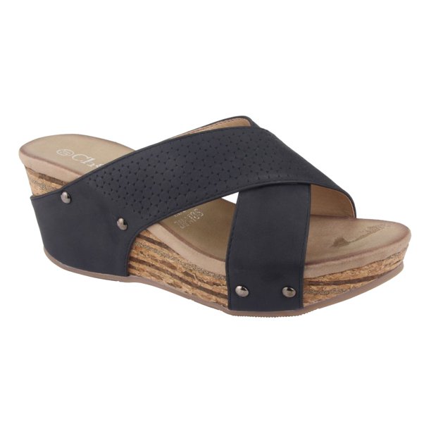 Sandalia Chalada Mujer Pasco-20 Negro Plataforma
