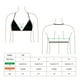 thumbnail image 3 of Bikini Estilo Triángulo Clásico Negro Xl, 3 of 3