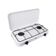 thumbnail image 1 of Cocina a Gas de 2 Hornallas con Tapa – Encimera Ocean 2833, 1 of 7