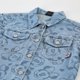 thumbnail image 3 of Chaqueta Niña Minnie Disney Mezclilla Full Print Azul, 3 of 4