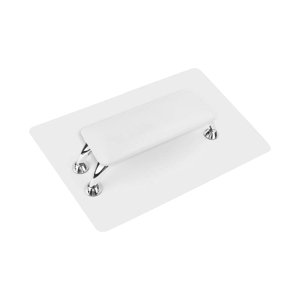 Ioensy - Reposabrazos Para Uñas Con Almohadilla, Almohada De Mano Suave Y Duradera Para Salón De Manicura, Hogar, Color Blanco