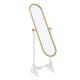 thumbnail image 5 of vestidor espejo muebles para ni?os de casa de mu?ecas de 30 cm fingir jugar oro de juguete, 5 of 5