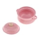 thumbnail image 2 of Miniatura De La Casa De Mu?ecas 1:12 Cocina De Juguete Metal Pink Pot Sopa Pot, 2 of 5