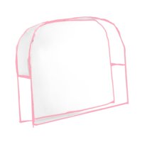 Magideal - Silla Transparente Trasera, Protector De Silla De Salón, Cubierta Transparente De Precisión Reforzada Para Peluquería La Mayoría De Las Sillas De Saló 48X38X12Cm