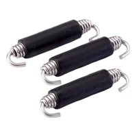 Ioensy - 3 X Piezas De Repuesto Piezas Modificadas Kit De Resorte De Montaje De Escape De Motocicleta Resistente 85 Mm