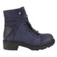 thumbnail image 1 of Botín Exs Combate Cuero Azul, 1 of 5