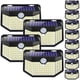 thumbnail image 1 of Luces solares de pared para exterior HMCITY de 120 LED con sensor de movimiento IP65, 1 of 6