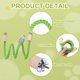 thumbnail image 3 of Uxcell Columpio de Percha de Cuerda para Pájaros Soporte de Cuerda para Pájaros 39 Pulgadas Verde Claro, 3 of 6