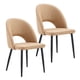 thumbnail image 2 of Pack 2 Sillas Comedor Oval Linen Beige, 2 of 5