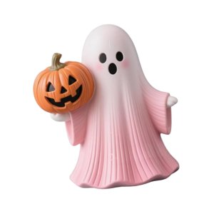 Magideal - Figura De Calabaza En Miniatura Para Halloween, Adorno Artístico, Artesanía De Resina, Estatua Coleccionable, Decoración De Halloween Para Estantería Estilo B