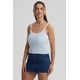 thumbnail image 2 of Polera Mujer Encaje Escote Celeste Oscuro, 2 of 4