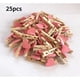 thumbnail image 1 of 25pcs Red Heart Love Wooden Clothespins - Perfect for Home Decor, Weddings, Birthdays & More!, 1 of 5