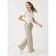 thumbnail image 2 of Pantalon Ancho Ni a Palazzo Holgado Con Cintura Elastica, 2 of 3