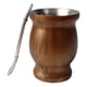 thumbnail image 1 of Kit De Taza De Mate Para Regalar, Taza De Té De Doble Pared Para Dormitorio, Salón De Té, Oficina, Color Marrón, 1 of 5