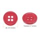 thumbnail image 2 of Uxcell 10Pcs 20L Botones de Costura 1/2"(12.5mm) Botones Redondos Planos de Resina de 4 Agujeros para Costura de Ropa DIY, Rojo, 2 of 5
