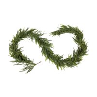 Bothyi - Guirnalda Navideña Con Adornos Verdes Para La Temporada Festiva Al Aire Libre