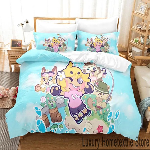 Game Here Comes Niko Bedding Set Duvet Cover Comforter Pillowcase Boys Girls Adults Bedroom Bed Sheets