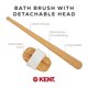 thumbnail image 4 of Cepillo de Baño Kent FD3 Exfoliador Corporal de Madera de Haya con Cerdas Blancas, 4 of 8