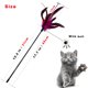 thumbnail image 5 of Juguetes para Gato CATENESS 6 UNIDADES Varita de Plumas Interactiva 45 cm, 5 of 6