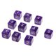 thumbnail image 3 of 10pcs Six Sided Dice D6 Jugando D d Rpg Party Games Dados Púrpura, 3 of 3