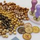 thumbnail image 3 of 250 piezas de cuentas de cera para sellos Atopbb mezcla dorado cobrizo para sello de cera, 3 of 7