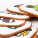 thumbnail image 4 of Juego de Memoria Peapod Play Camiones de Fieltro 16 Tarjetas, 4 of 9